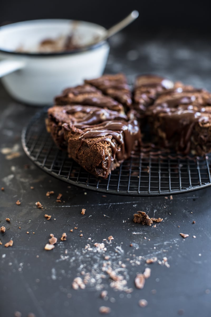 Trashy Chestnut Brownie Cake - Cook Republic