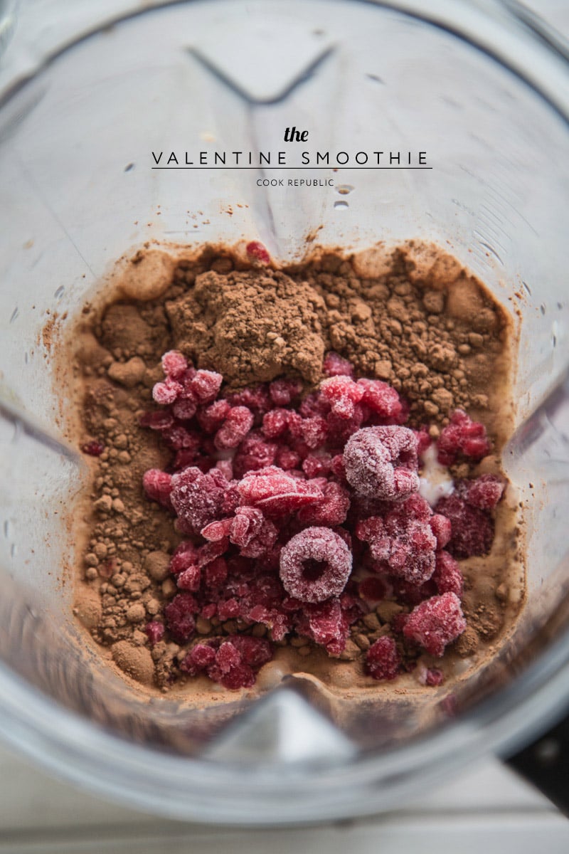 The Valentine Smoothie - Cook Republic