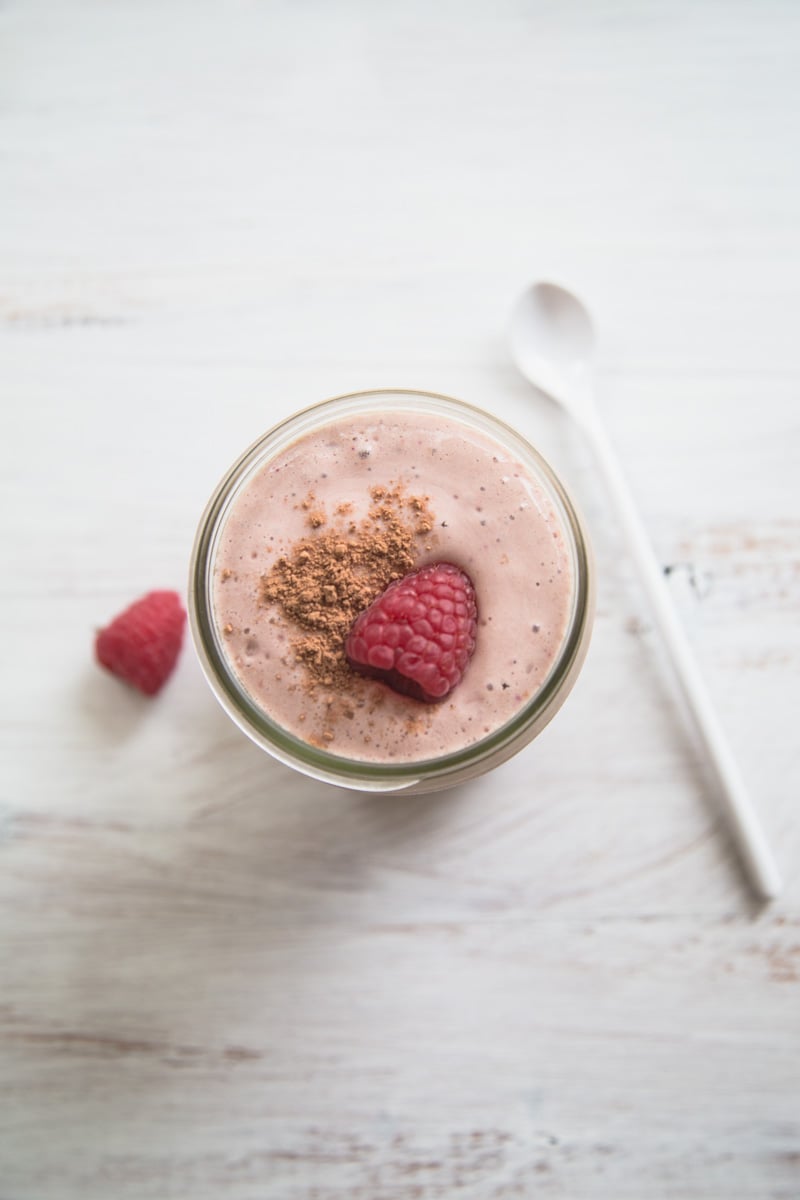 Raw Cacao, Raspberry, Fig And Paprika Smoothie - Cook Republic