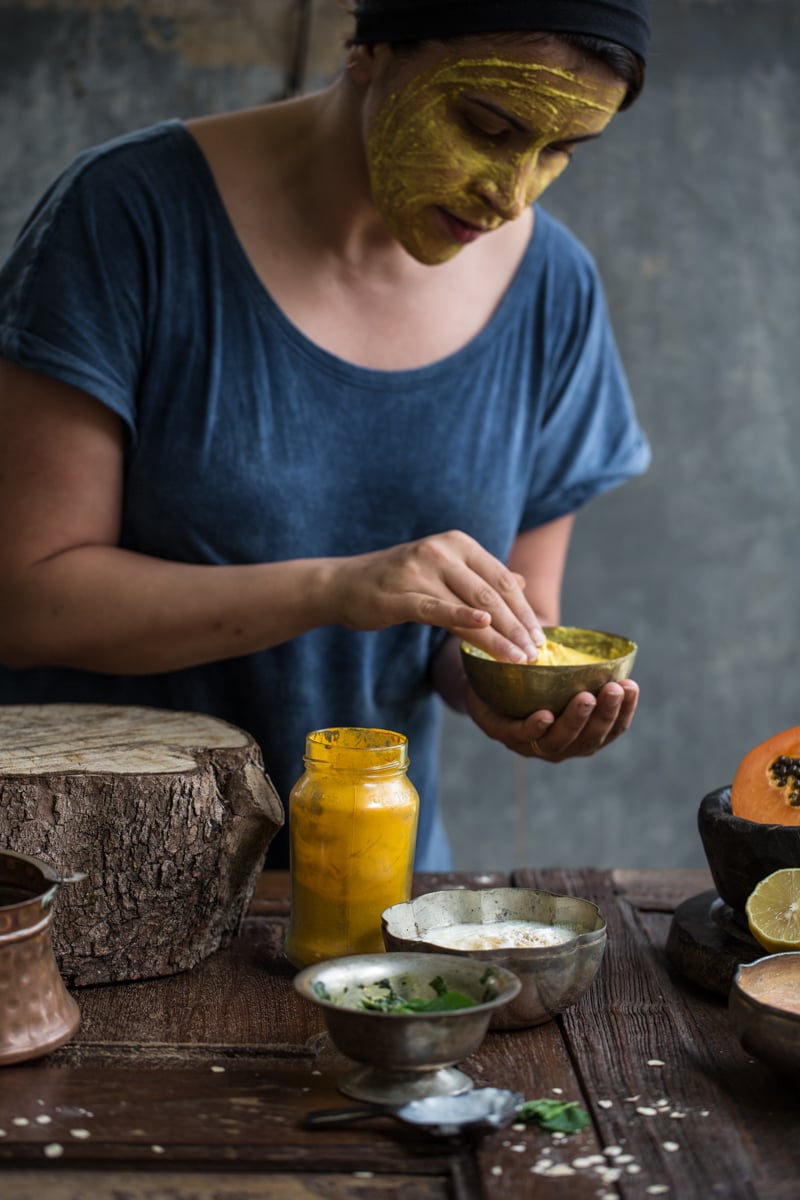 Turmeric, Chickpea And Yoghurt Face Mask - Cook Republic