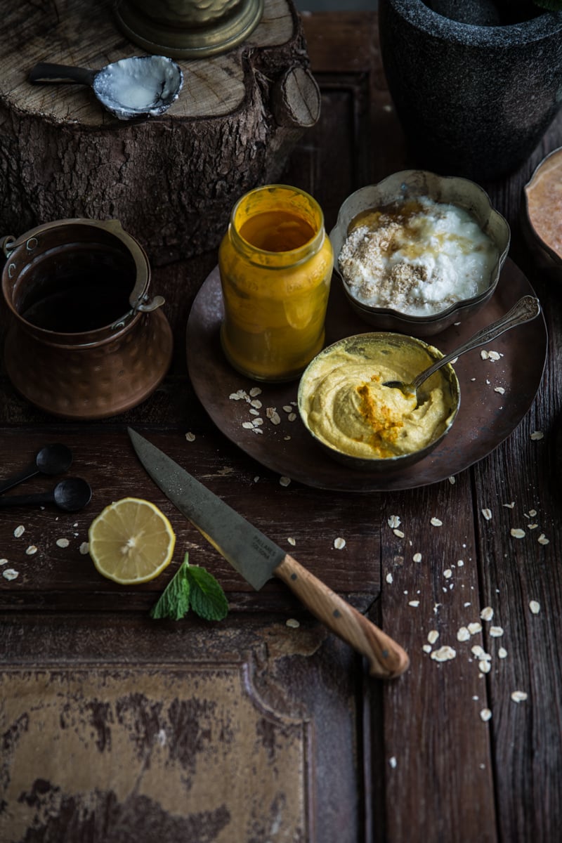 Turmeric, Chickpea And Yoghurt Face Mask - Cook Republic