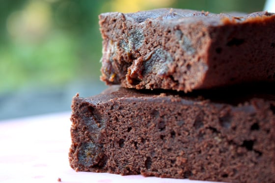 Chocolate Date Fudge Brownies