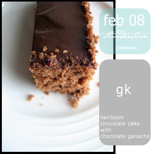 Heirloom Chocolate Cake