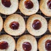 Jam Frangipane Drops - Cook Republic #jambiscuits #jamcookies #cookierecipe