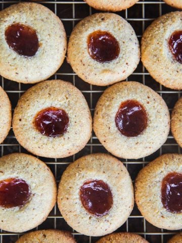 Jam Frangipane Drops - Cook Republic #jambiscuits #jamcookies #cookierecipe