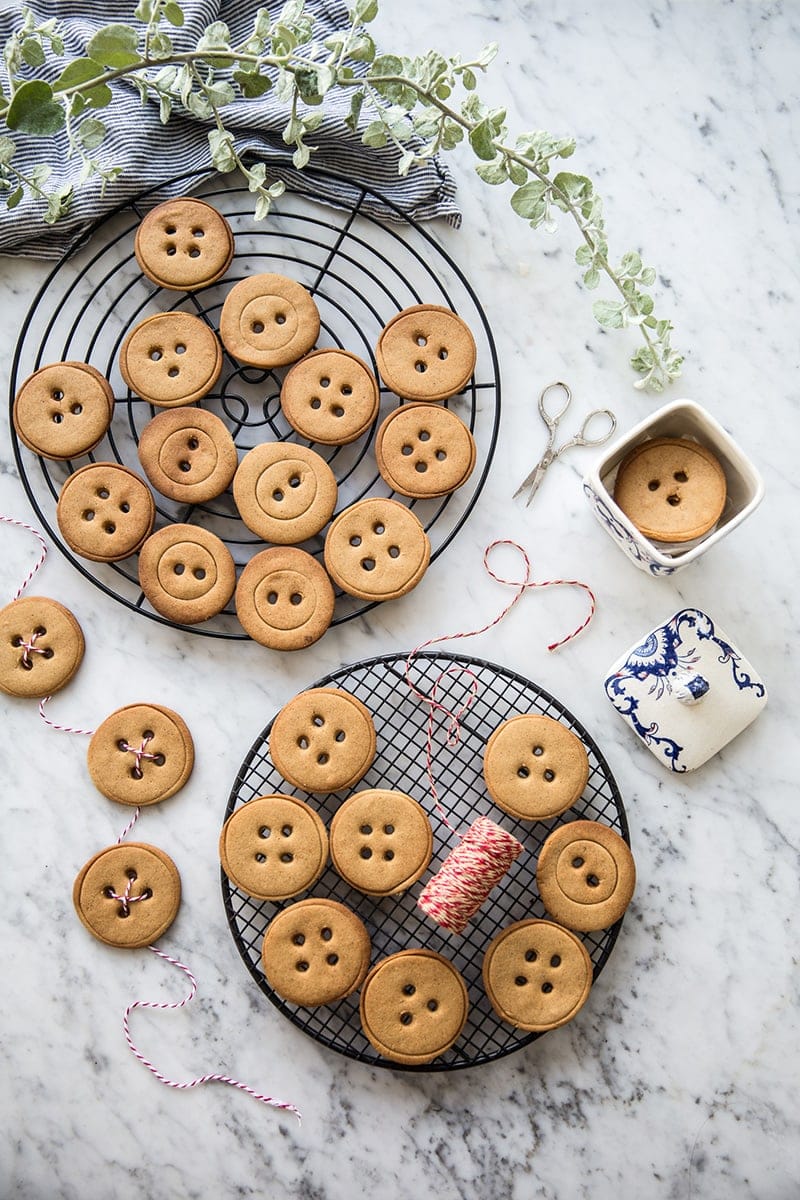 Gingerbread Buttons - Cook Republic
