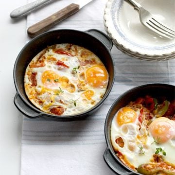 Shakshuka Eggs - Styling & Photo By Sneh Roy