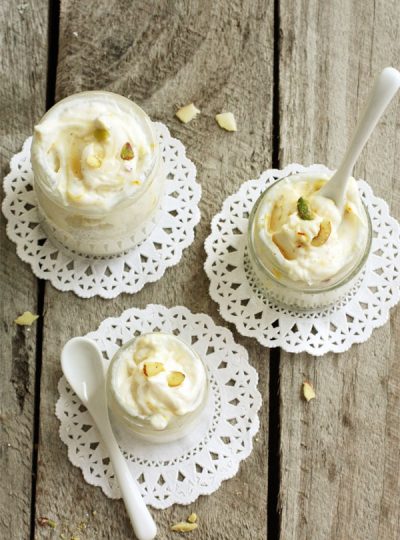 Honey Nut Shrikhand - Yogurt Dessert