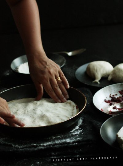 Beetroot Leaf And Yoghurt Flatbread (Gozleme)