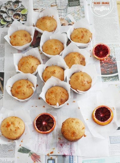 Blood Orange Muffins