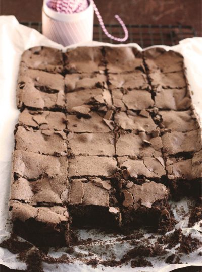 Chocolate And Assam Tea Prune Brownies