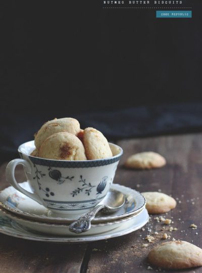 Nutmeg Butter Biscuits