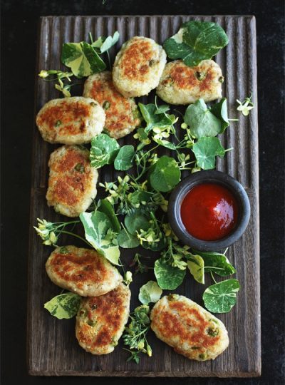 Quinoa And Pea Spice Croquettes