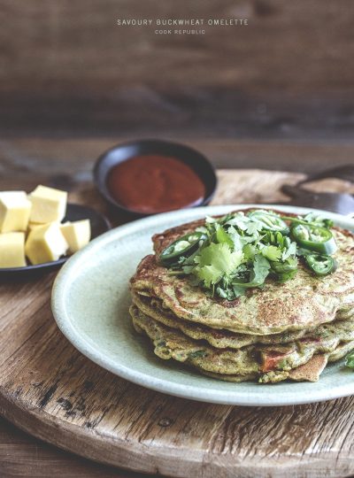 Savoury Buckwheat Omelettes, A Newspaper Column And The Title Of My First Cookbook