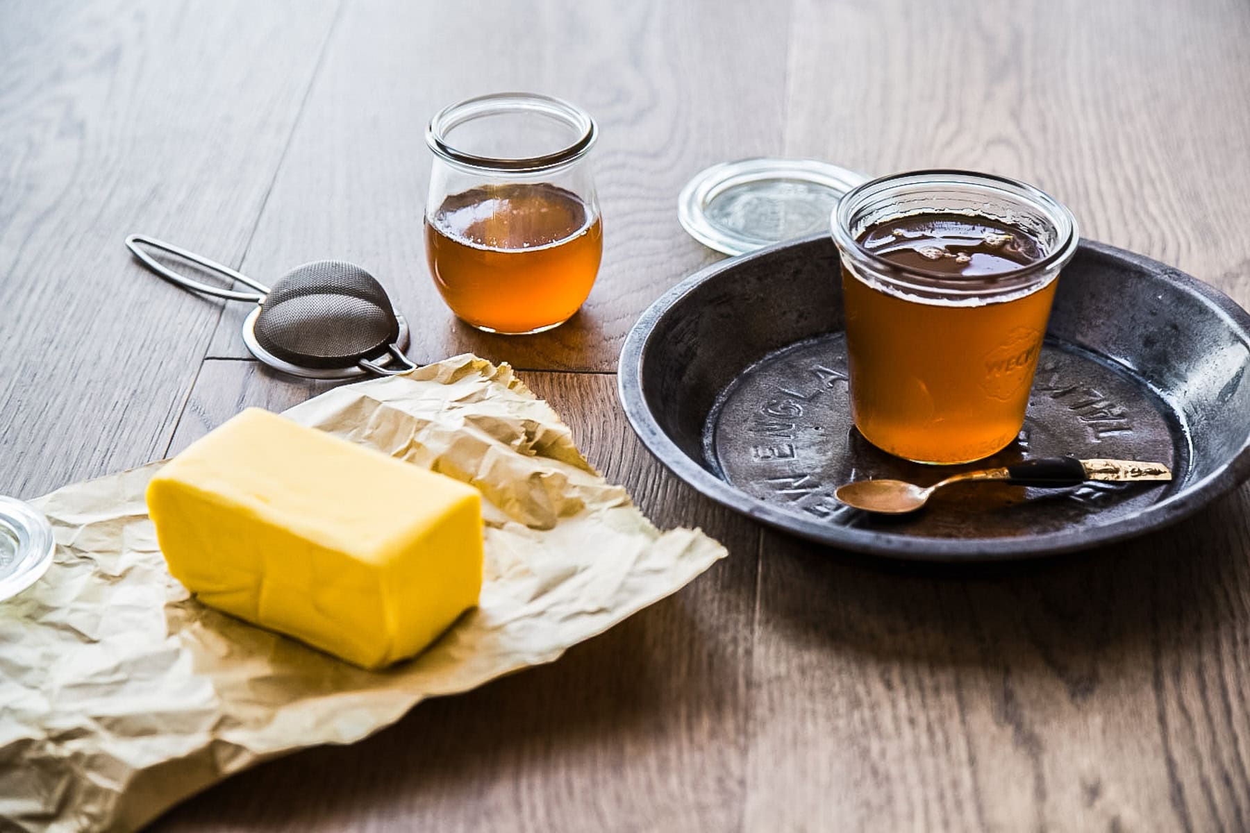 Make ghee from just one ingredient - butter.