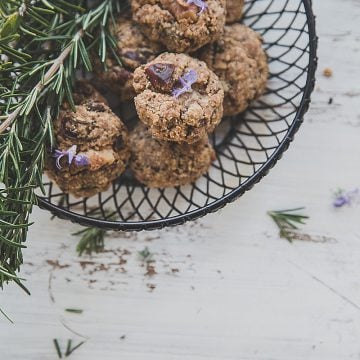 Date Walnut Chia And Rosemary Cookies - Cook Republic