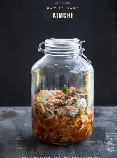 How To Make Kimchi (Vegan And Gluten Free)