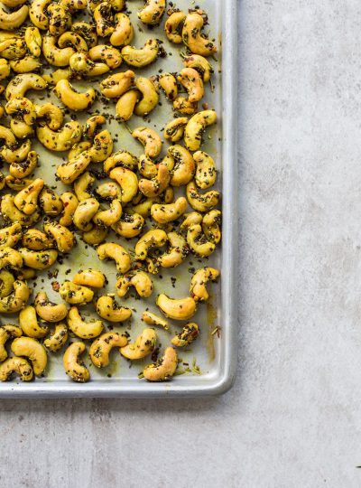 Turmeric Roasted Cashews With Chia