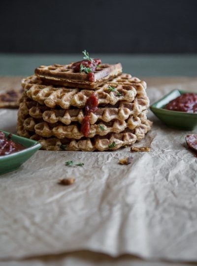 Savoury Quinoa Waffles