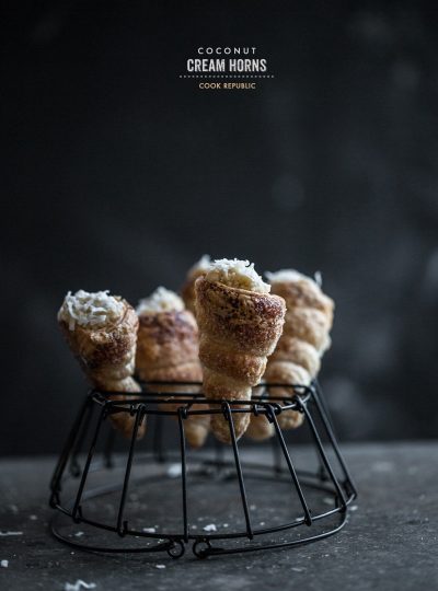 Coconut Cream Horns Plus Get Published And Win A Magimix Patissier Worth $1199