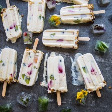 Yoghurt Granola And Honey Popsicles - Cook Republic