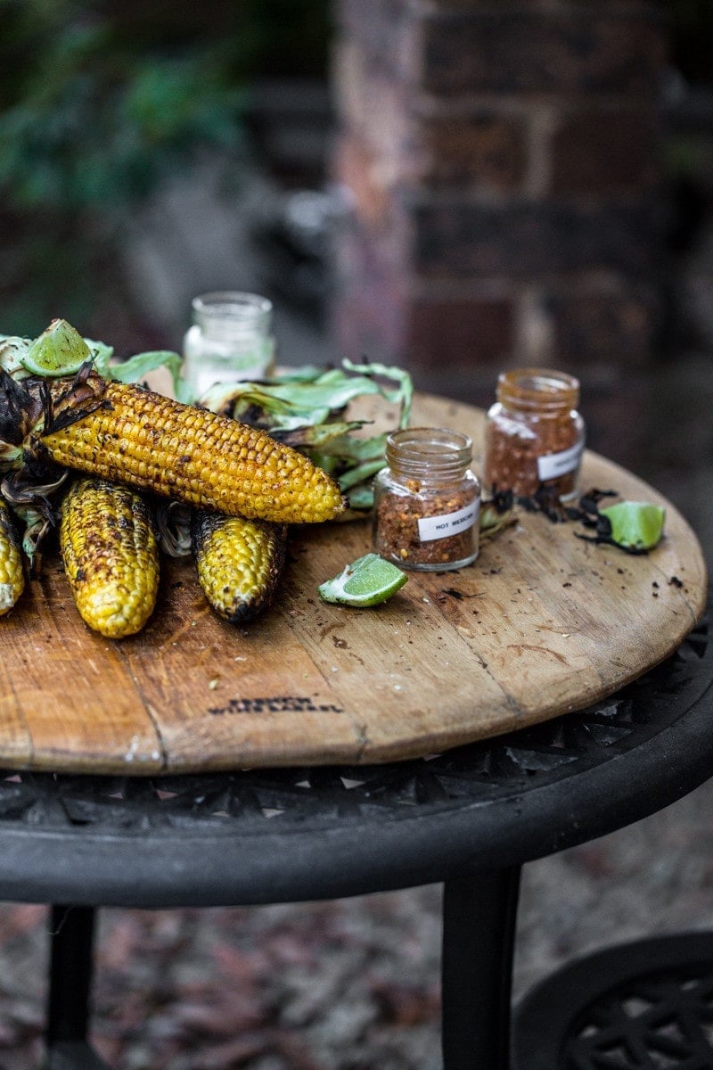 Grilled Buttered Corn And Barbecue Spice Rubs