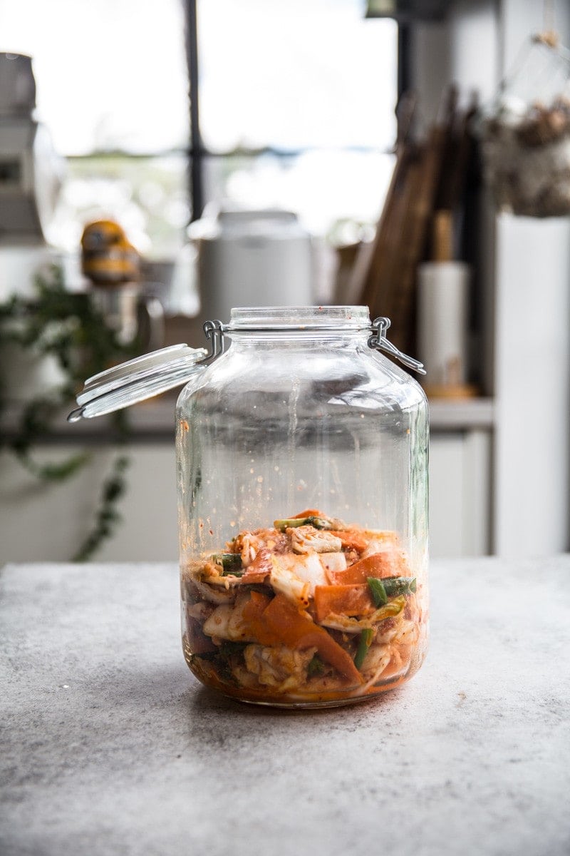 Easy 30 Minute Kimchi And Vegan Fish Sauce - Cook Republic