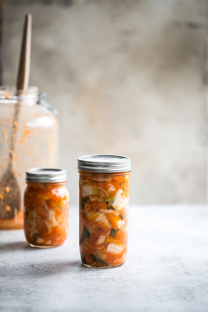 Easy 30 Minute Kimchi And Vegan Fish Sauce - Cook Republic