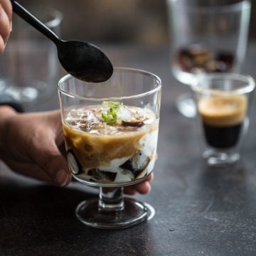 Vietnamese Iced Coffee Jelly