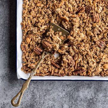 Coffee Gingerbread Granola - Cook Republic