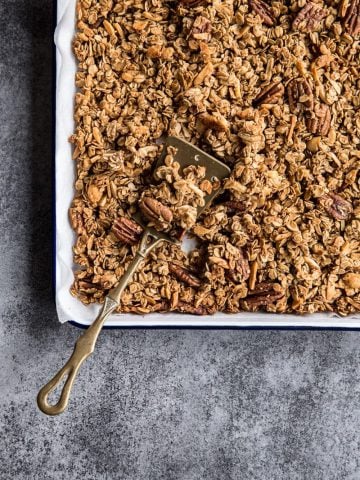 Coffee Gingerbread Granola - Cook Republic