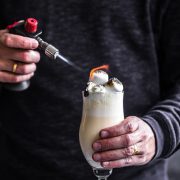 Baileys Winter Cocktail Shake With Hot Chocolate Fudge Sauce - Cook Republic