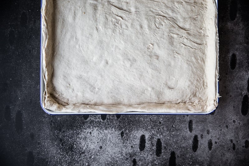 Roasted Cauliflower And Ricotta Grandma Pie - Cook Republic