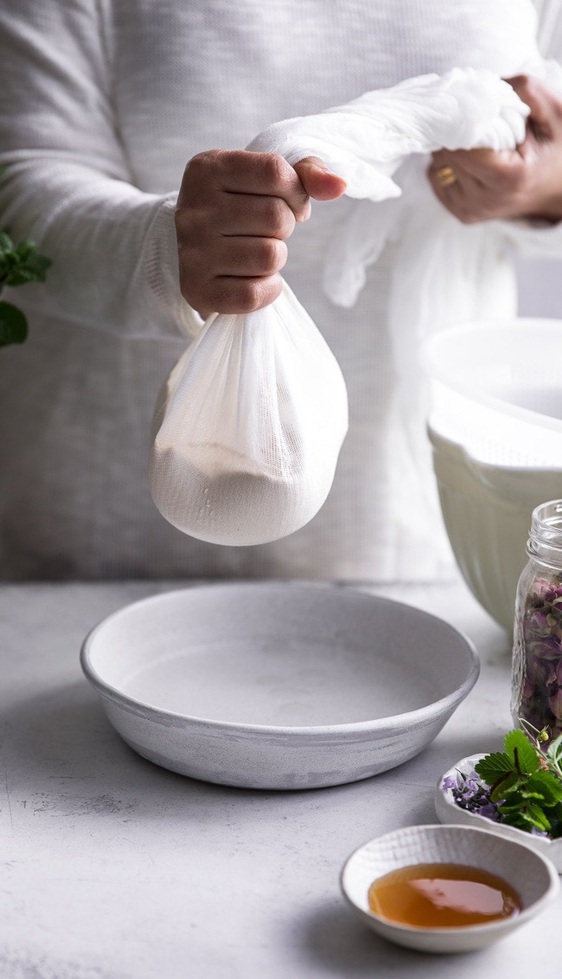 Sweet Strawberry And Rosewater Labneh Bowl - Cook Republic