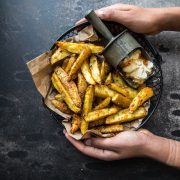 Crunchy Oven Baked Potato Chips - Cook Republic