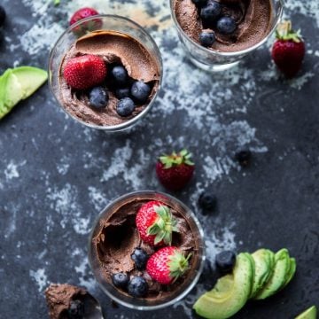 Instant Chocolate And Avocado Mousse - Cook Republic