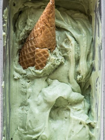 Avocado And Lime Ice Cream - Cook Republic