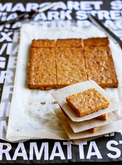 Burnt Butter Caramel Slice