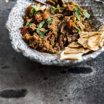 Smoky Eggplant Curry Dip - Cook Republic