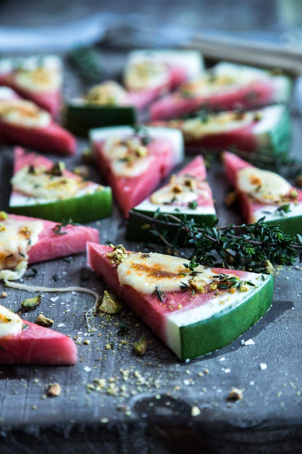 Watermelon Grilled Cheese Pizza - Cook Republic 