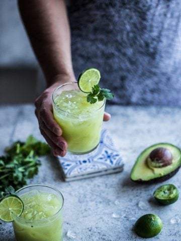 Avocado And Lime Margarita - Cook Republic