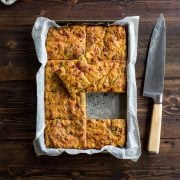 Zucchine And Sweet Potato Slice - Cook Republic