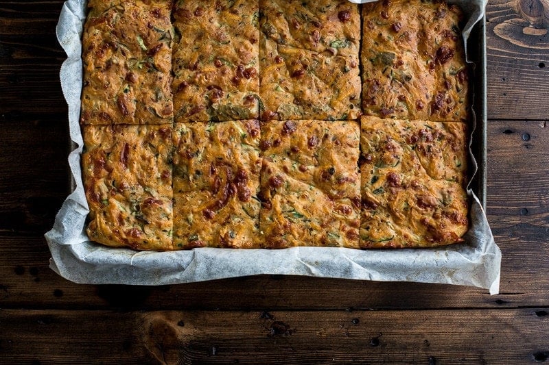 Zucchini And Sweet Potato Slice - Cook Republic