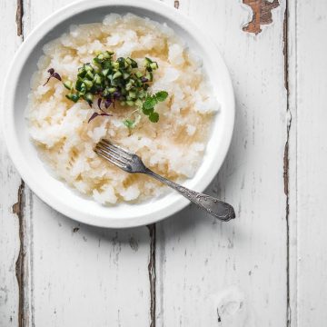 Lemon Lime Granita With Cucumber Mint Salsa - Cook Republic