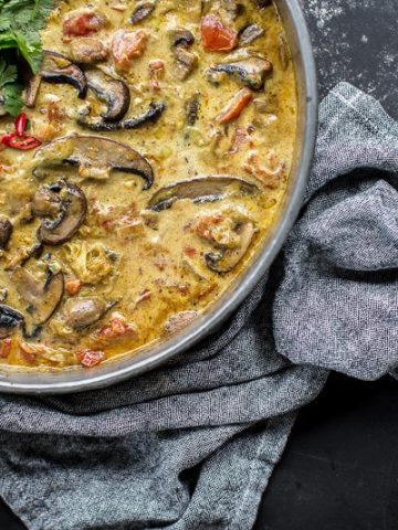 Baked Mushroom Curry - Cook Republic #vegan #glutenfree