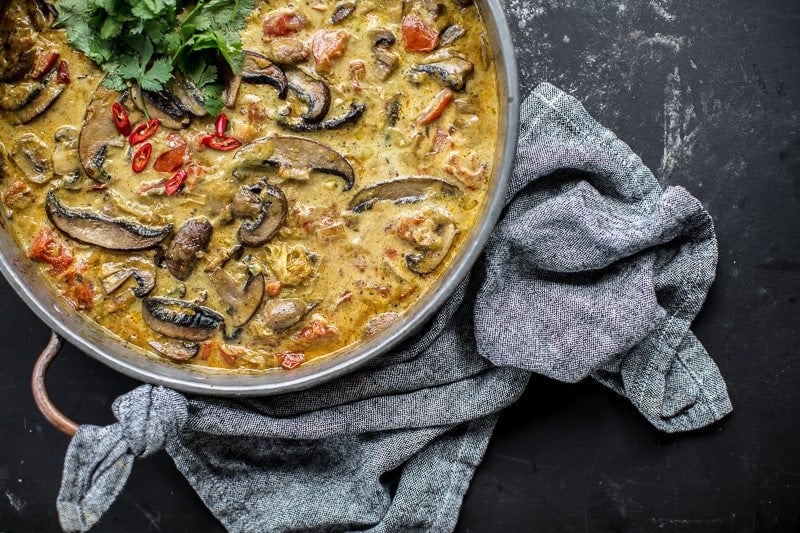 Baked Mushroom Curry - Cook Republic #vegan #glutenfree