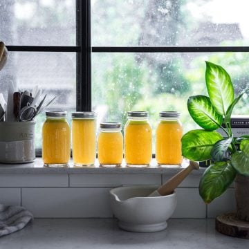 Turmeric Chicken Broth - Sundays at Cook Republic