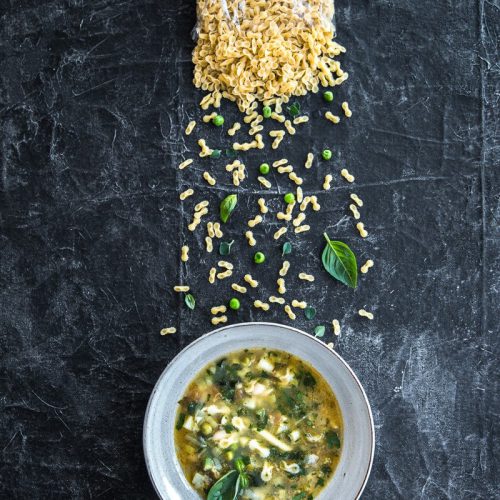 Green Minestrone Soup - Cook Republic #vegan #dinnerideas #pasta