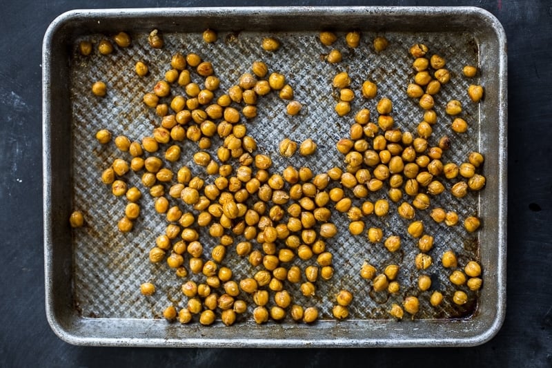 How To Make Crispy Roasted Chickpeas - Cook Republic