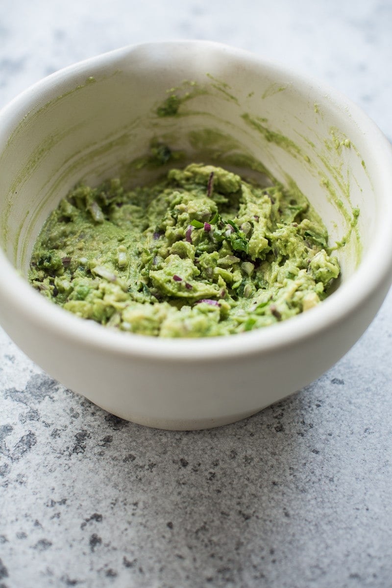 Guacamole With Smoky Black Beans - Cook Republic #vegan #glutenfree